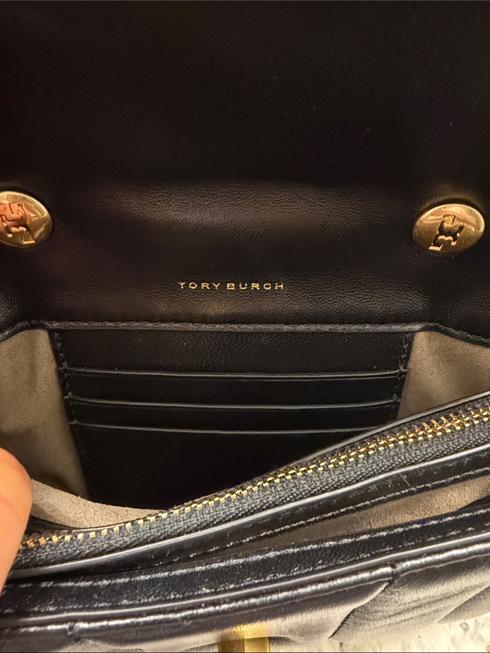 Tory Burch Kira Small Quilted Leather Satchel - Picture 5 of 6